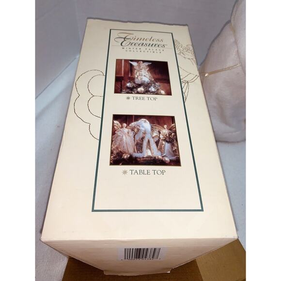 Christmas Timeless Treasures Victorian Collectibles Tree Topper Table Top Santa - Picture 11 of 12